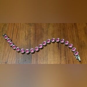 Swarovski Touchstone Crystal Ice Bracelet - Rose